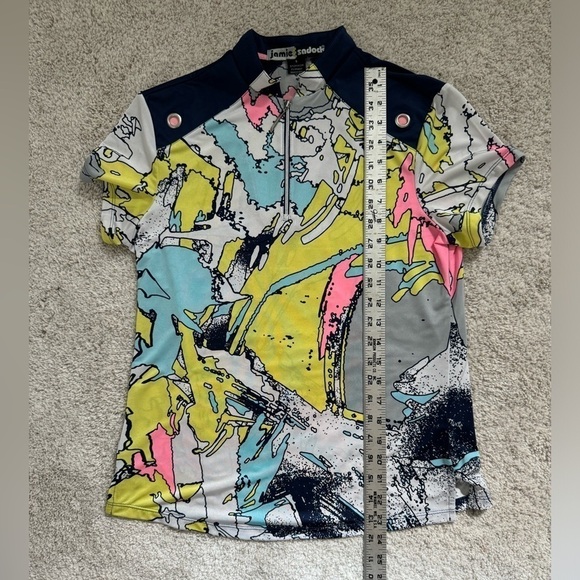 Jamie Sadock Colorful Golf Top Size Small - Picture 7 of 7